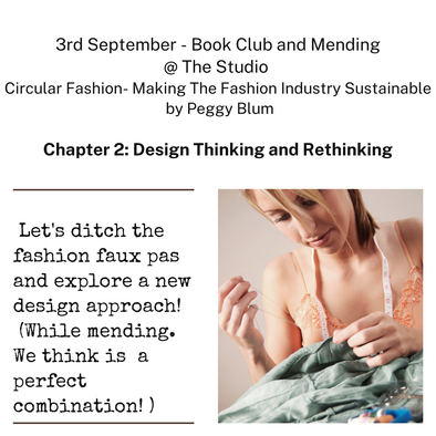 Book Club and Mending Discussion Plan for Chapter 2 - Design Thinking & Rethinking.