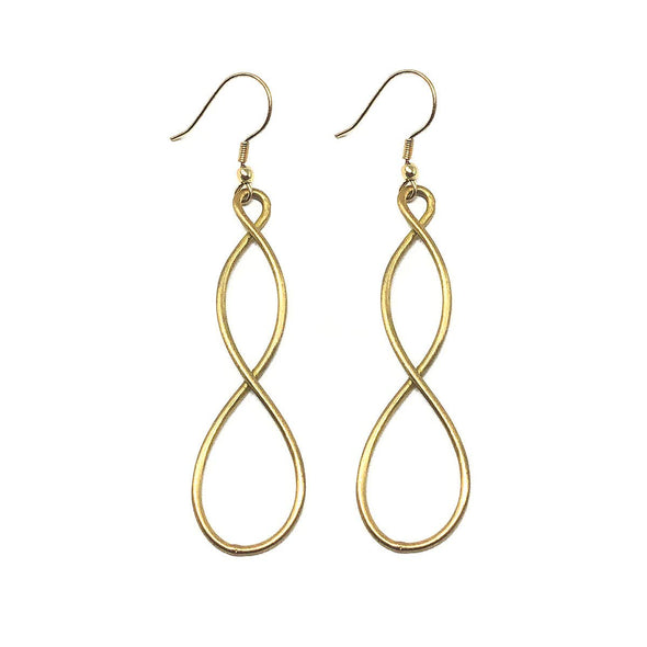 Double Helix Earring - Gold