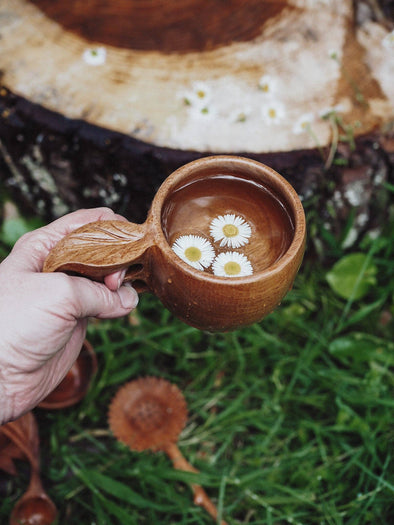 Leaf Cup - For child's play or mum/dads favorite coffee mug? You decide :)