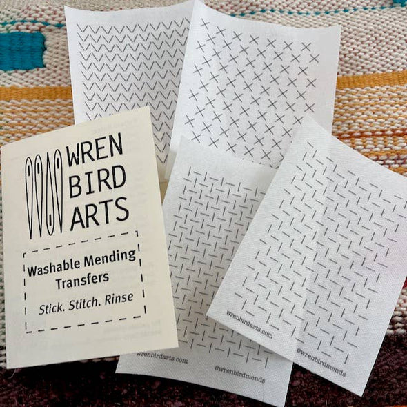 Washable Mending Patterns #10 Cream Packaging