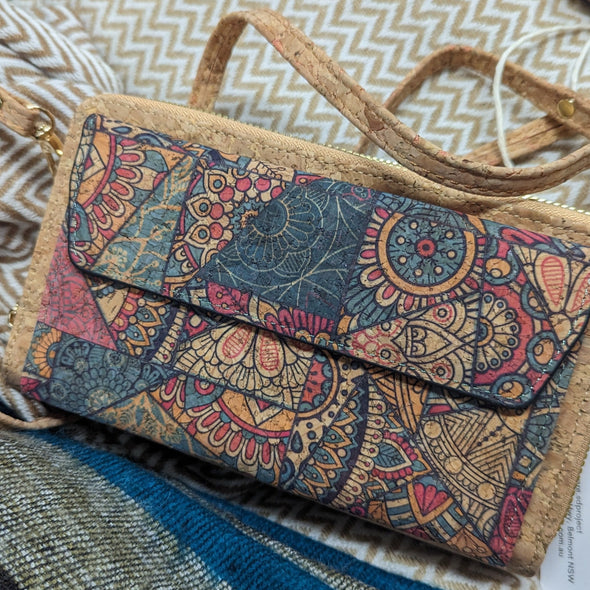 Wallet  Bag - Vegan Cork Bag