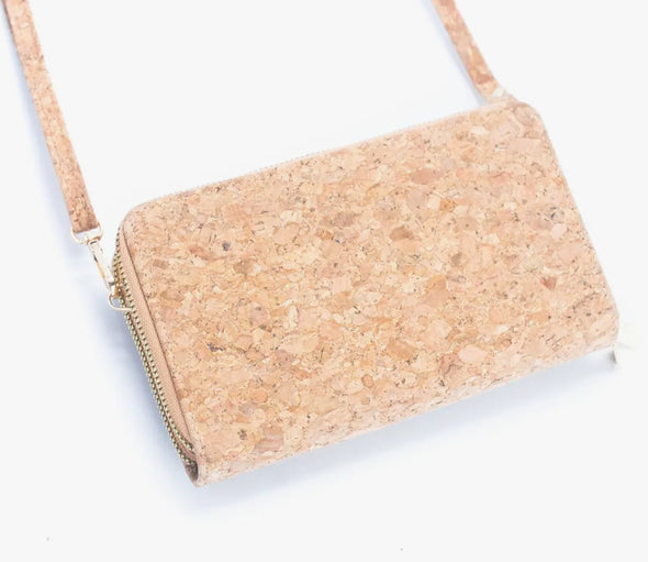 Wallet  Bag - Vegan Cork Bag
