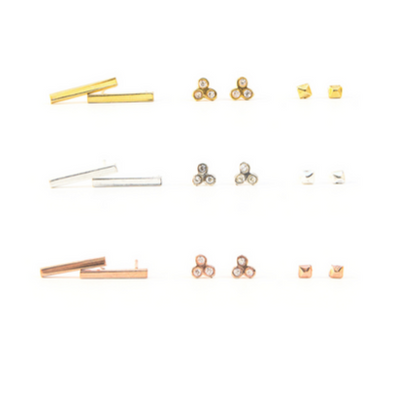 Mini Stud Set - Copper