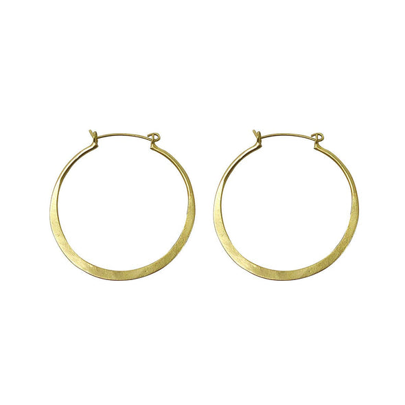 Organic Hoops - Gold