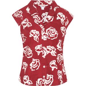 Retro Top - Roses Red-Shirt-Aware... the social design project