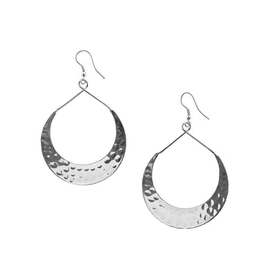 The Silver Lunar-Earrings-Aware... the social design project