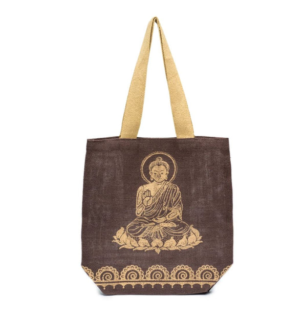 Metallic Buddha Tote-Bag-Aware... the social design project