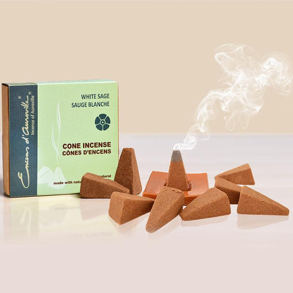 Maroma - White Sage. Incense Cones
