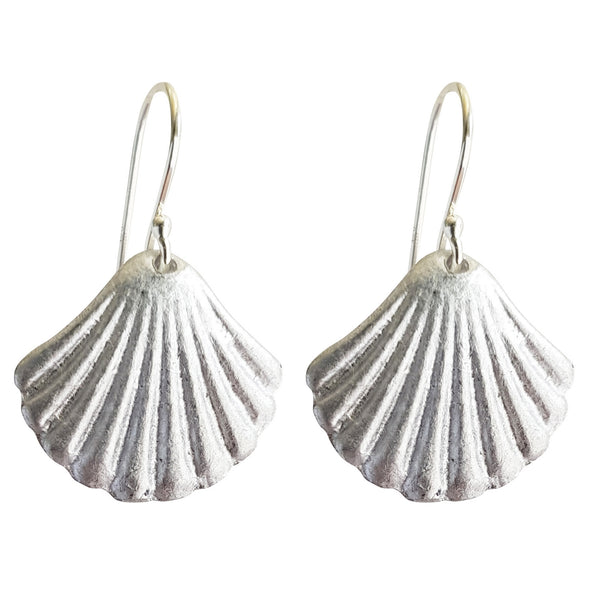 LOVEbomb Shell Fan Earrings-Earrings-Aware... the social design project