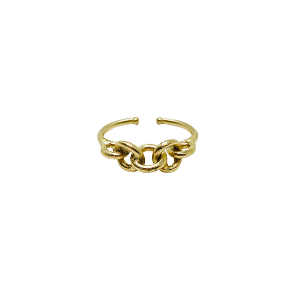 Chainlink Ring - Silver or Gold