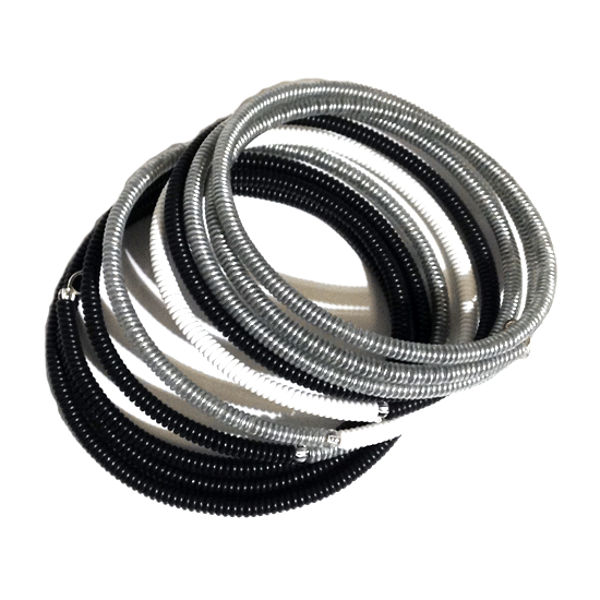 Spiral Wire Coil Bracelet